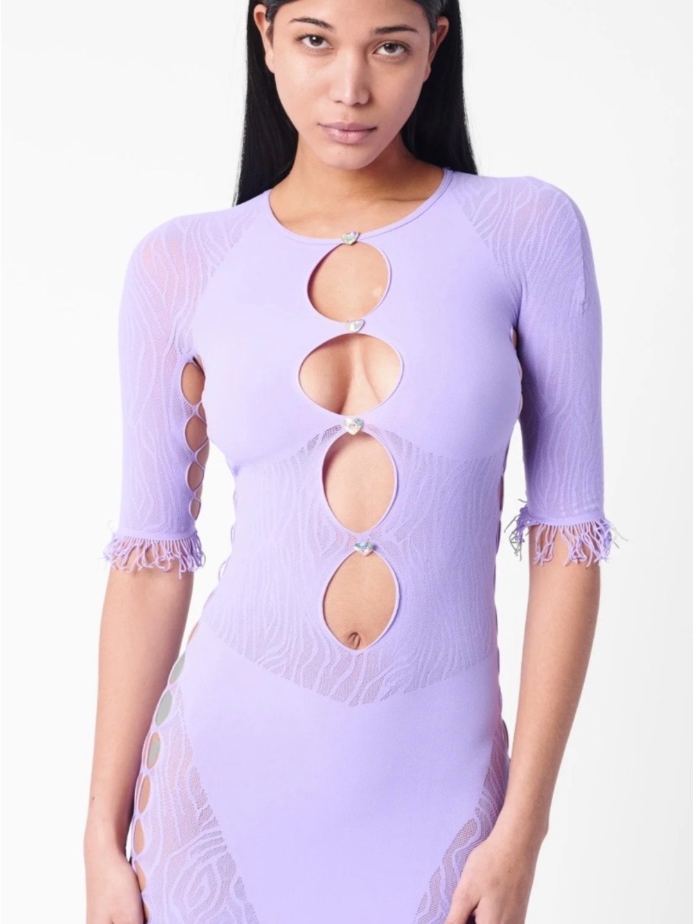 Poster girl Lavender Miranda Dress